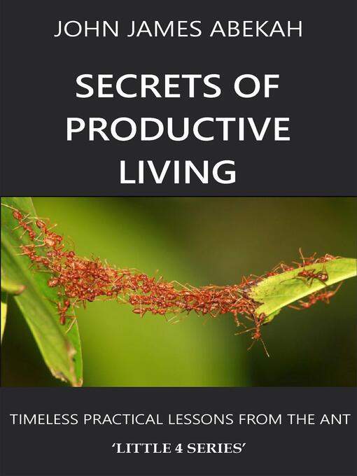 Title details for SECRETS OF PRODUCTIVE LIVING by JOHN JAMES ABEKAH - Available